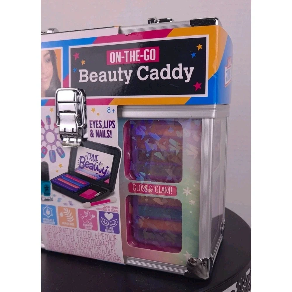 Cra Z Art My Look‎ On The Go Beauty Caddy; Eyes Lips And Nails New In Box